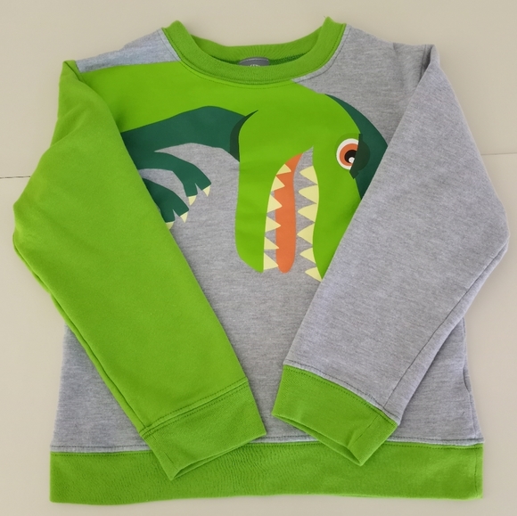 T-Rex Dinosaur Tyrannosaurus Rex Sweater Boys Size 5 - Picture 4 of 10
